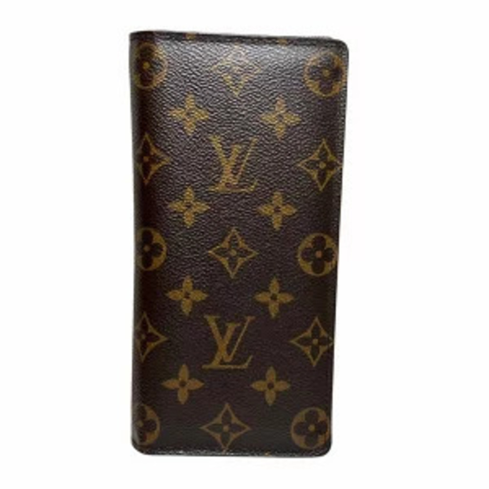 Louis Vuitton Monogram Portefeuille Brazza Long Wallet